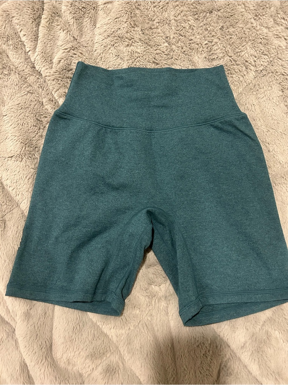 P'tula Sculpting High-Rise Leggings in Deep Teal - Picture 2 of 5